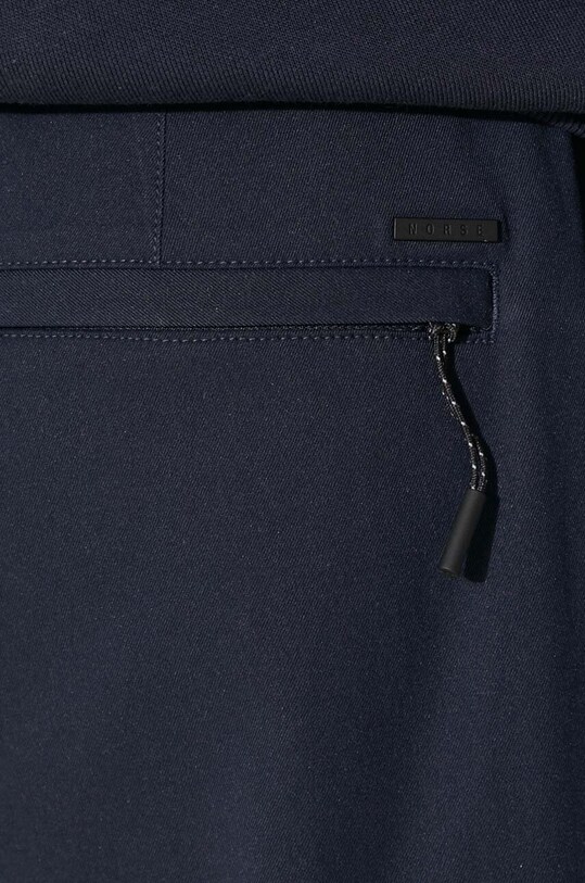 Norse Projects pantaloni scurti Ezra Relaxed Solotex N35.0603.7004 bleumarin