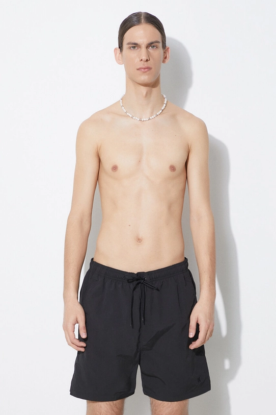 Norse Projects swim shorts Hauge Recycled Nylon plain black N35.0606.9999