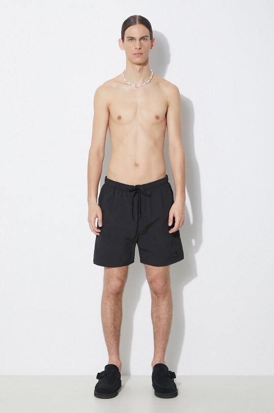 Plavkové šortky Norse Projects Hauge Recycled Nylon N35.0606.9999 čierna SS24