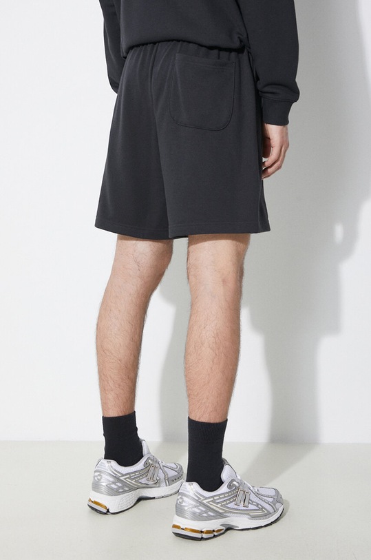 Îmbrăcăminte New Balance pantaloni scurti French Terry MS41520BK negru