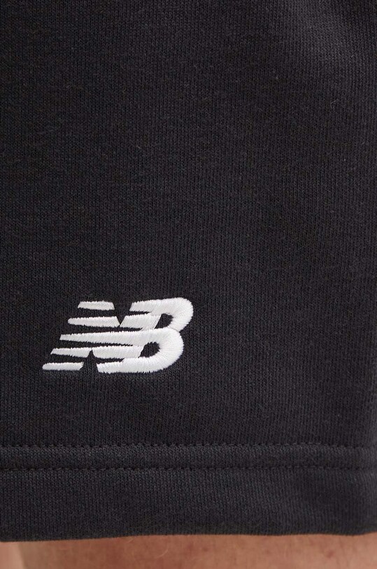 New Balance pantaloni scurti French Terry negru MS41520BK