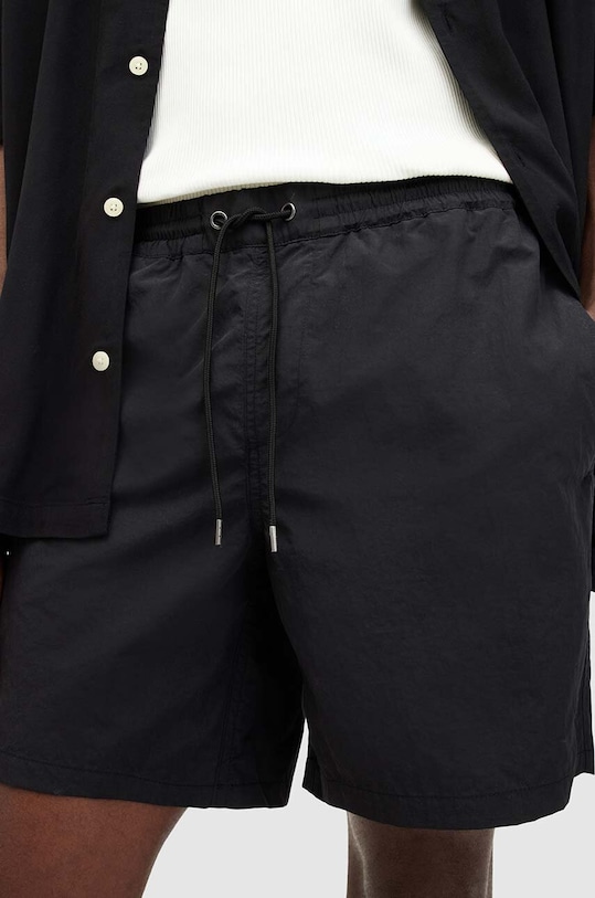 Plavkové šortky AllSaints WARDEN SWIMSHORT M011WA černá SS24
