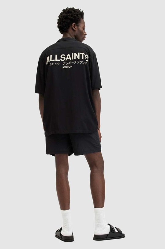 Plavkové šortky AllSaints WARDEN SWIMSHORT M011WA