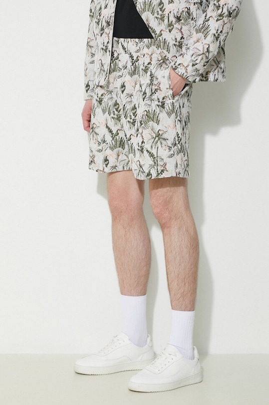 Шорты PLEASURES зелёный P24SP029.GREY