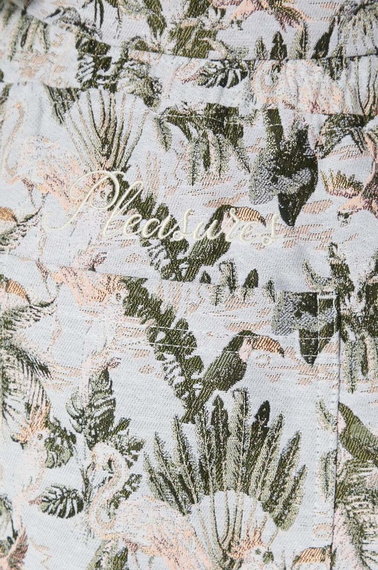 Шорты PLEASURES P24SP029.GREY зелёный