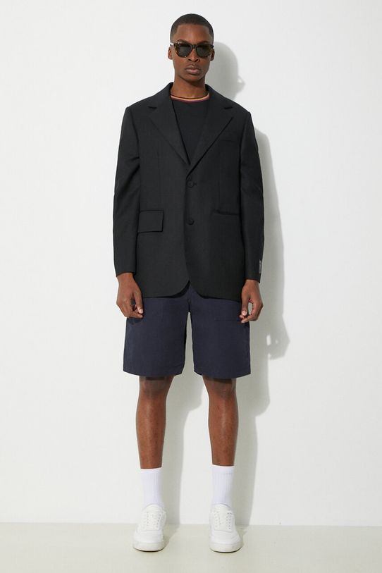 Βαμβακερό σορτσάκι Engineered Garments Fatigue Short OR271.CT114 σκούρο μπλε SS24