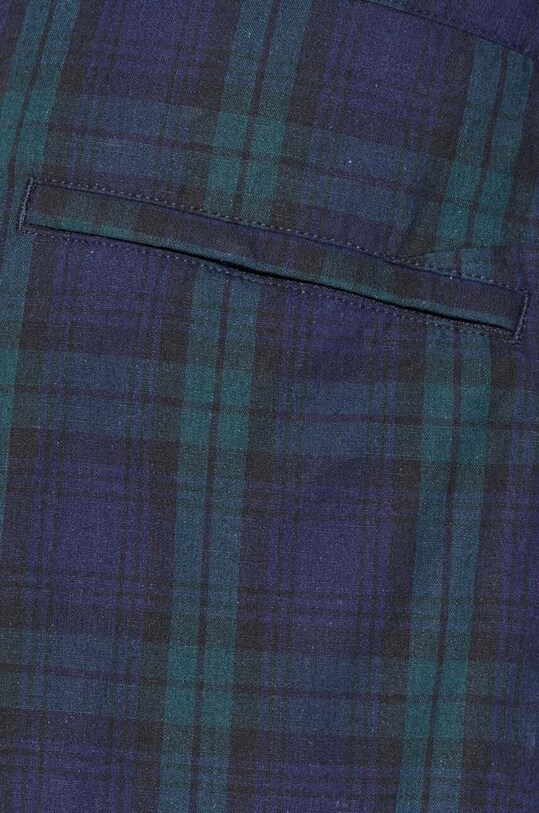 Engineered Garments linen shorts Sunset OR268.ZT193 navy