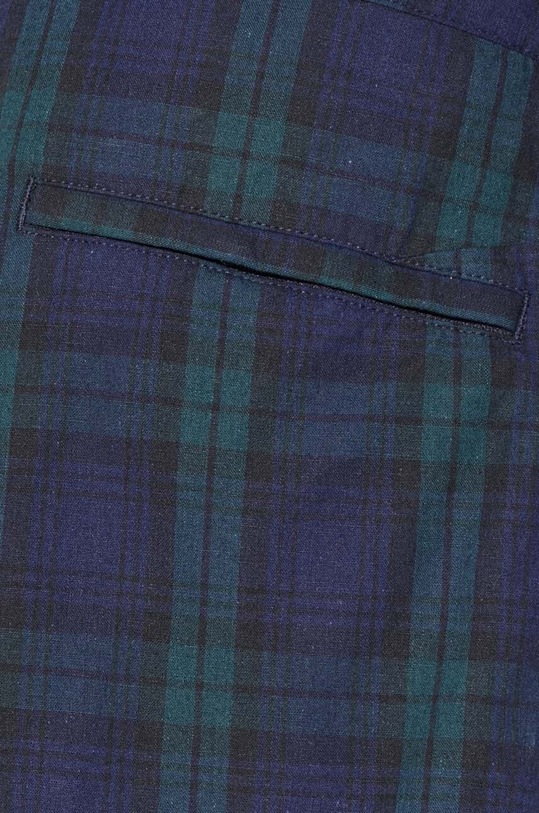 Plátěné kraťasy Engineered Garments Sunset OR268.ZT193 námořnická modř