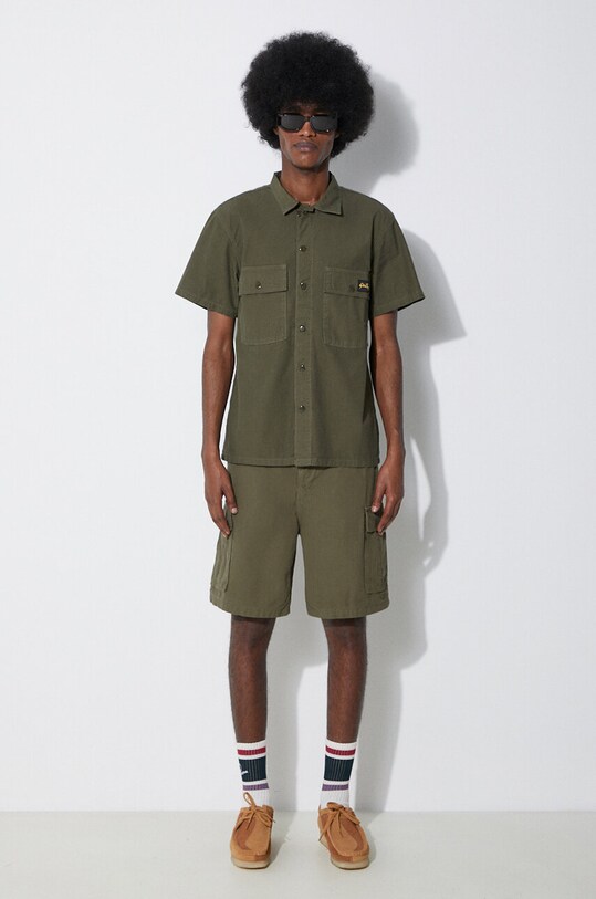 Stan Ray pantaloni scurti din bumbac Cargo SS2402622 verde SS24