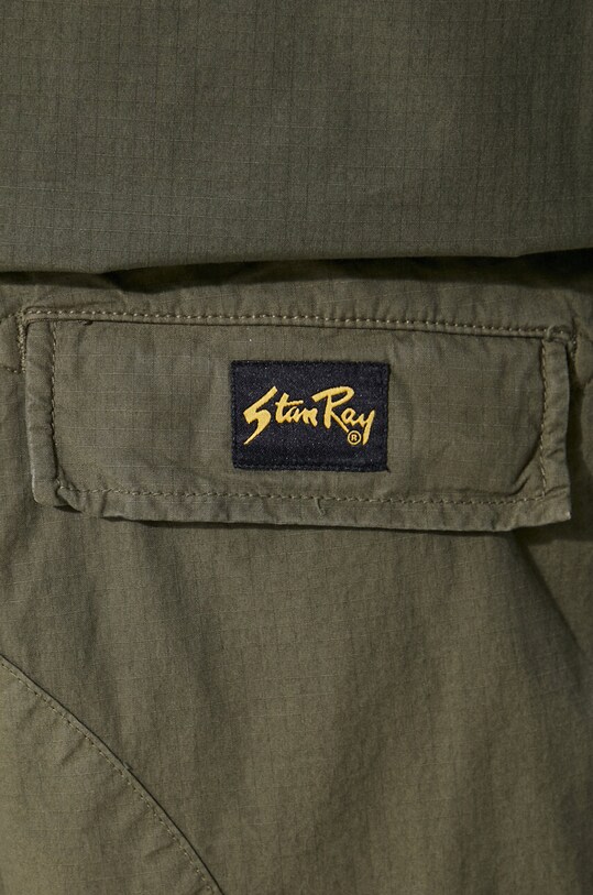 Stan Ray pantaloni scurti din bumbac Cargo SS2402622 verde