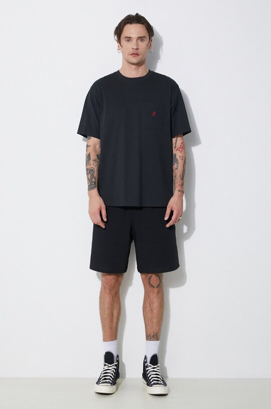 Gramicci cotton shorts Classic Gramicci Sweatshort G4SU.P147 black SS24