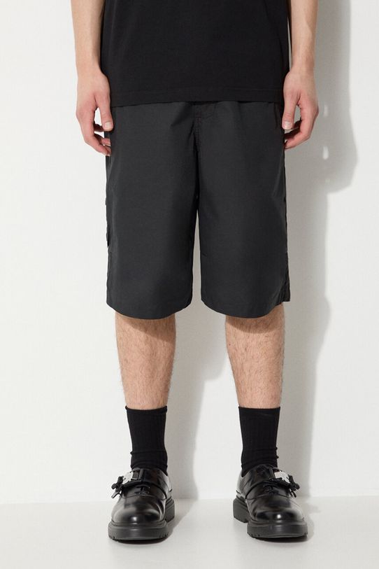 Šortky Maharishi Original Dragon Loose Snoshorts látka čierna 5070.BLACK