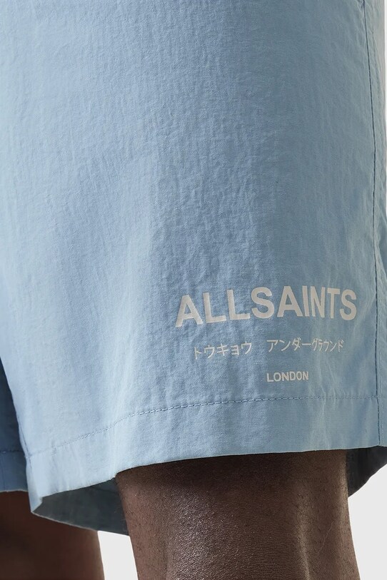 AllSaints pantaloni scurți de baie UNDERGROUND SWIMSHRT albastru M012WA