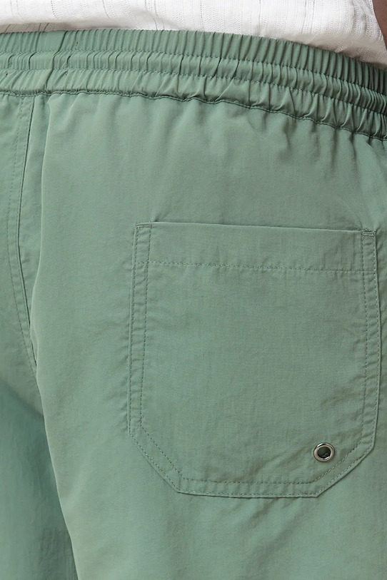 Plavkové šortky AllSaints UNDERGROUND SWIMSHRT zelená M012WA