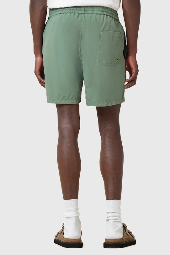 Plavkové šortky AllSaints UNDERGROUND SWIMSHRT M012WA zelená