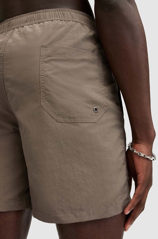 AllSaints szorty kąpielowe UNDERGROUND SWIMSHRT brązowy M012WA