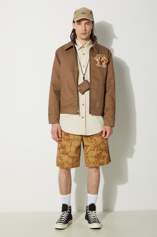 Хлопковые шорты thisisneverthat Beach Short TN241WSOKS01 жёлтый SS24
