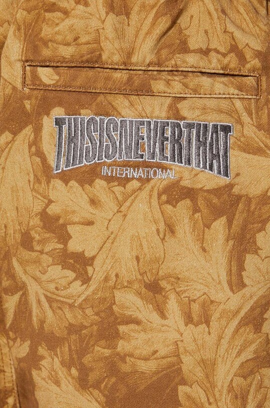 Bavlněné šortky thisisneverthat Beach Short TN241WSOKS01 žlutá