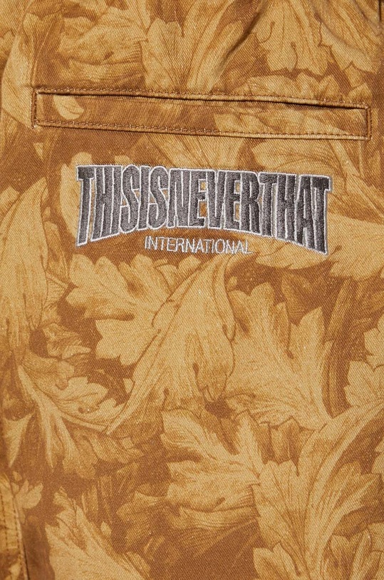 Βαμβακερό σορτσάκι thisisneverthat Beach Short TN241WSOKS01 πορτοκαλί