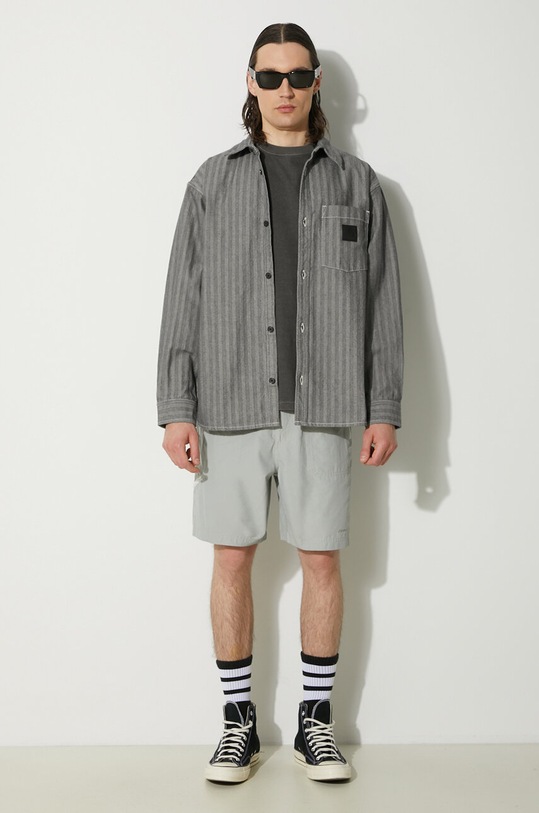 thisisneverthat szorty Hiking Short TN241WSOOS02 szary SS24