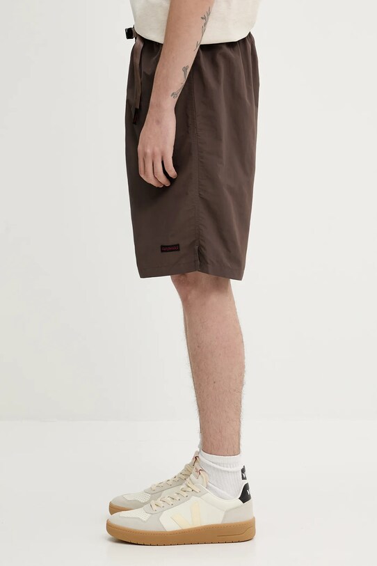 Σορτς Gramicci Nylon Packable G-Short G4SM.P146 καφέ SS25