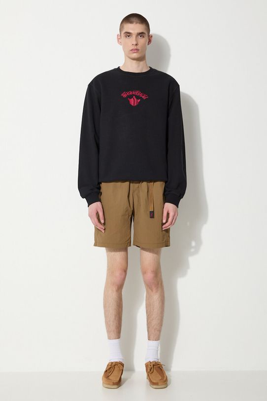Kratke hlače Gramicci Nylon Loose Short G3SU.P070 smeđa SS24