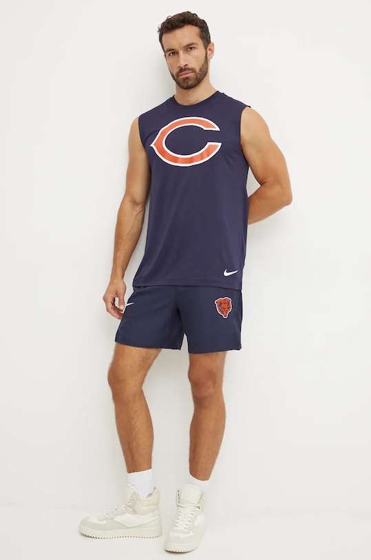 Къс панталон за трениране Nike Chicago Bears 01NA.41L.7Q.DFM тъмносин SS24