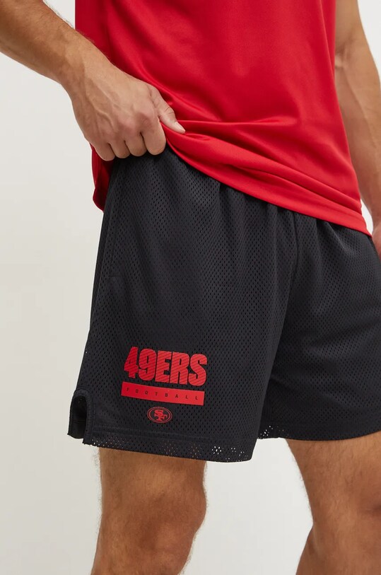 Nike pantaloni scurți de antrenament San Francisco 49ers negru 02EO.048Y.73.ZLE