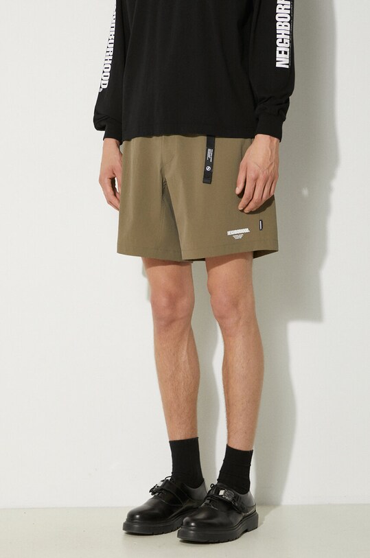 NEIGHBORHOOD szorty Multifunctional Short Pants zielony 241TSNH.PTM06