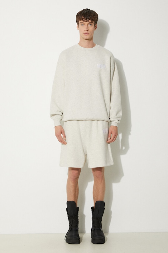 Bavlnené šortky Awake NY Awake Sweatshort SP24.PA006 sivá SS24