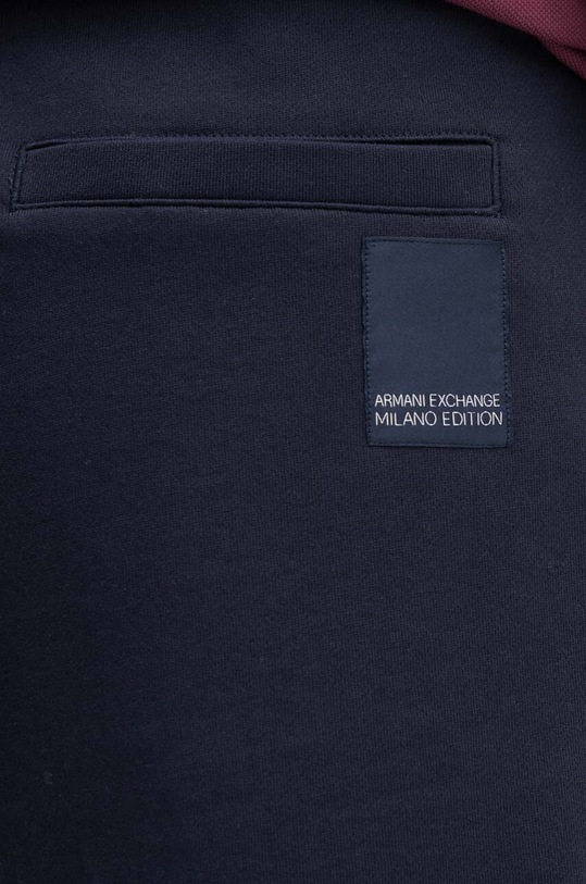 Armani Exchange pantaloni scurti din bumbac bleumarin 3DZSHH.ZJGGZ