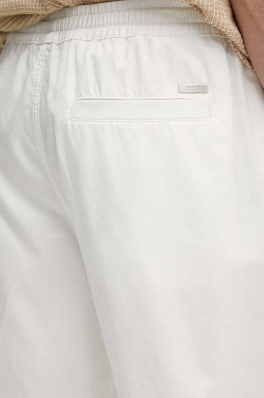 Armani Exchange pantaloni scurti alb 3DZS05.ZN3LZ