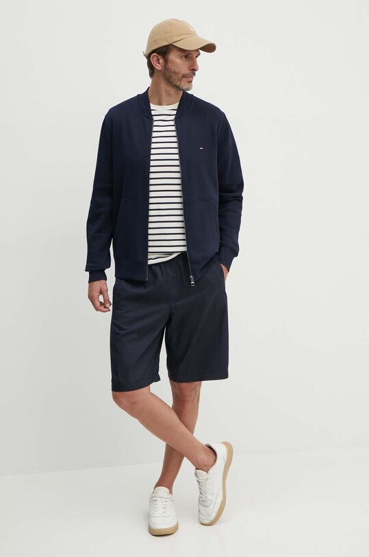 Kraťasy Armani Exchange 3DZS05.ZN3LZ námořnická modř SS24