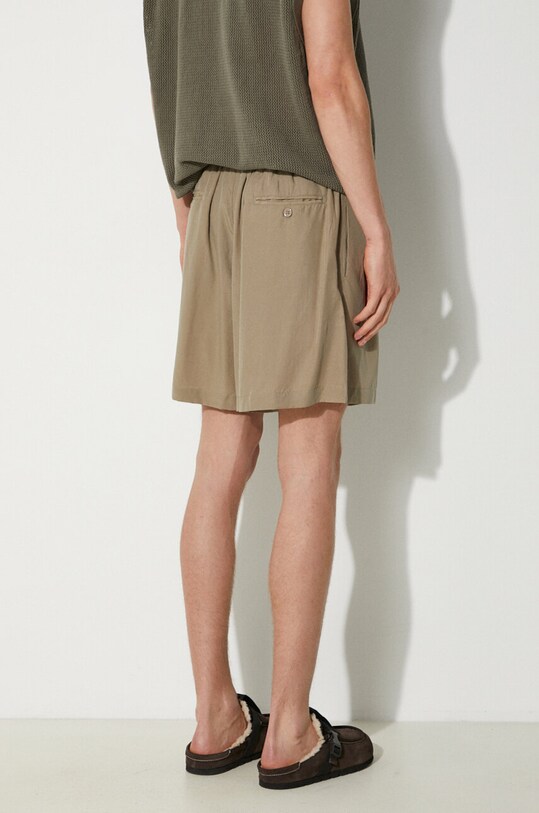 Îmbrăcăminte MKI MIYUKI ZOKU pantaloni scurti Tencel Shorts TENCEL.SHORTS verde