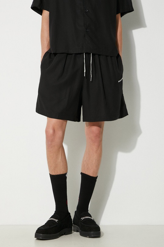 Odzież MKI MIYUKI ZOKU szorty Tencel Shorts TENCEL.SHORTS czarny