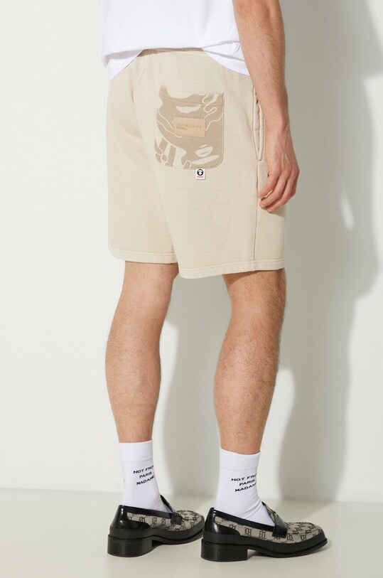Ρούχα Βαμβακερό σορτσάκι AAPE AAPSPMA675XXM μπεζ