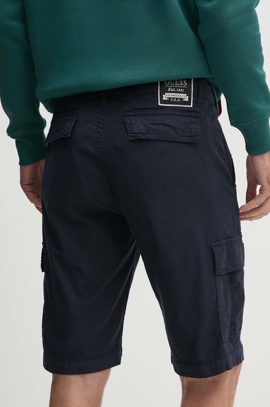 Ρούχα Λινό σορτς Guess M4GD17.WFBXA σκούρο μπλε