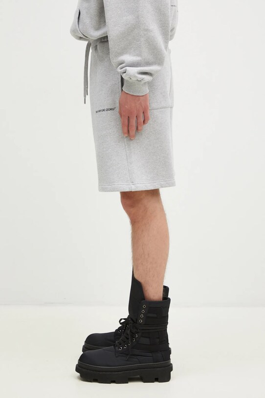 Къс панталон MKI MIYUKI ZOKU Uniform Shorts UNIFORM.SHORTS сив SS24