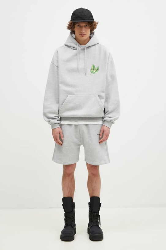 Къс панталон MKI MIYUKI ZOKU Uniform Shorts UNIFORM.SHORTS сив