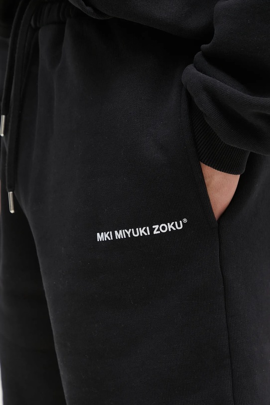 Σορτς MKI MIYUKI ZOKU Uniform Shorts μαύρο UNIFORM.SHORTS
