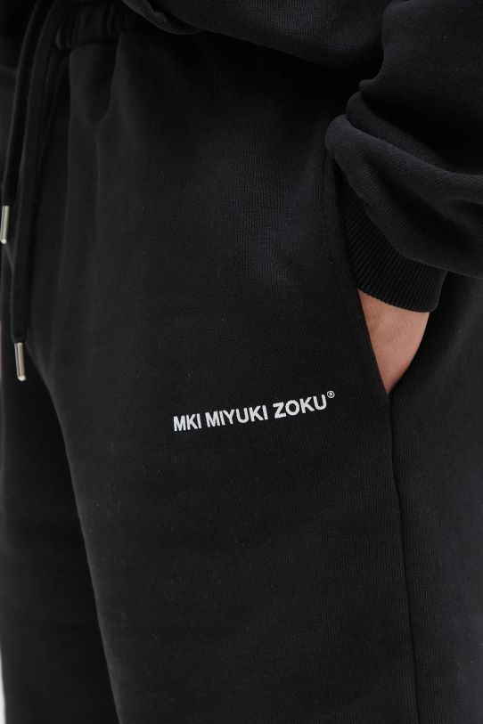 MKI MIYUKI ZOKU pantaloni scurți Uniform Shorts negru UNIFORM.SHORTS