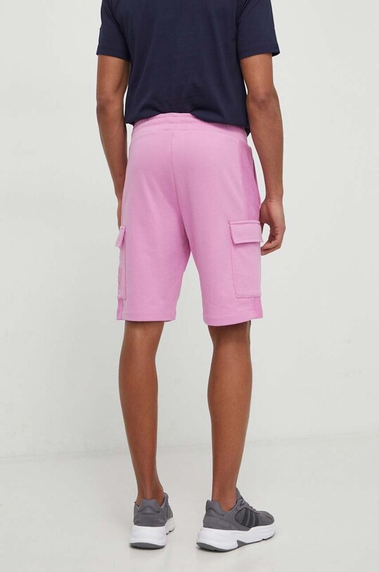 Bavlněné šortky EA7 Emporio Armani růžová PJTKZ.3DUS53.1432