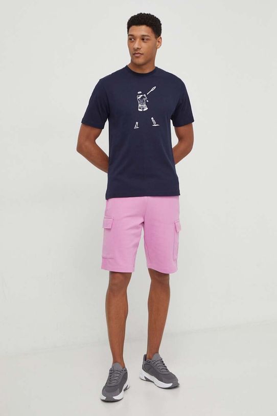 EA7 Emporio Armani szorty bawełniane PJTKZ.3DUS53.1432 różowy