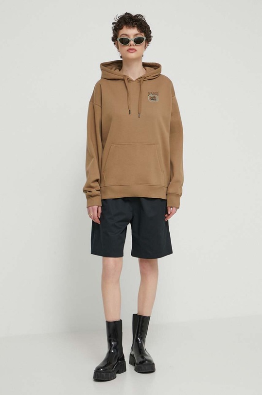 Bavlněné šortky Converse 10024609.A01 černá SS24