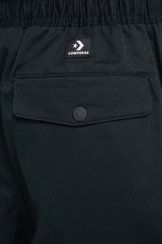 Bavlněné šortky Converse černá 10024609.A01