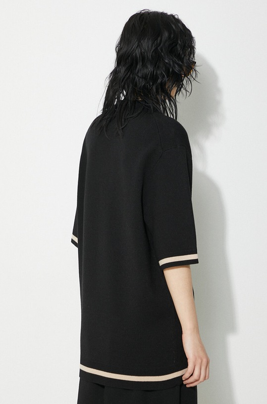 Odzież Filling Pieces kardigan 98713661861 czarny