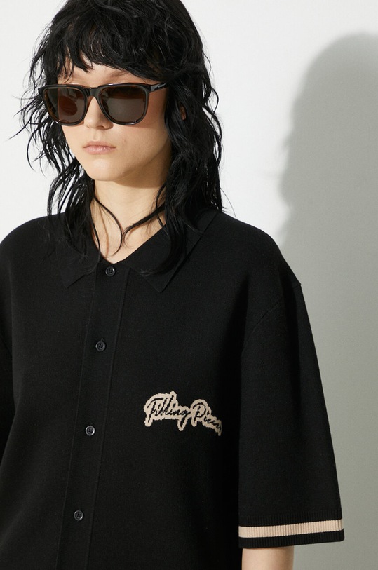 Filling Pieces kardigan 98713661861 czarny