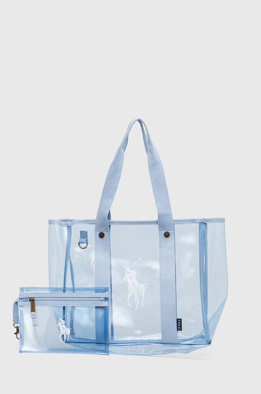 Polo Ralph Lauren torba mieści A4 niebieski 4AR109