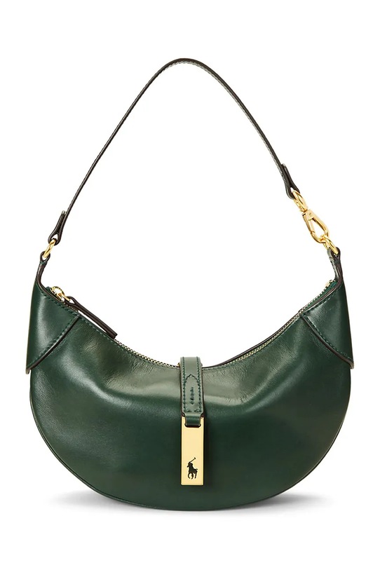 Polo Ralph Lauren poseta de piele uni verde 428871248