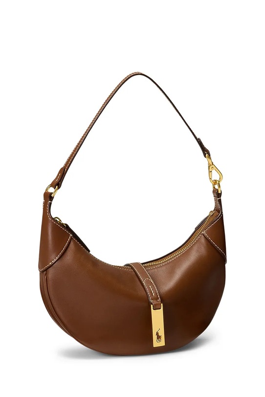 Polo Ralph Lauren torebka skórzana 428871248 brązowy AW25